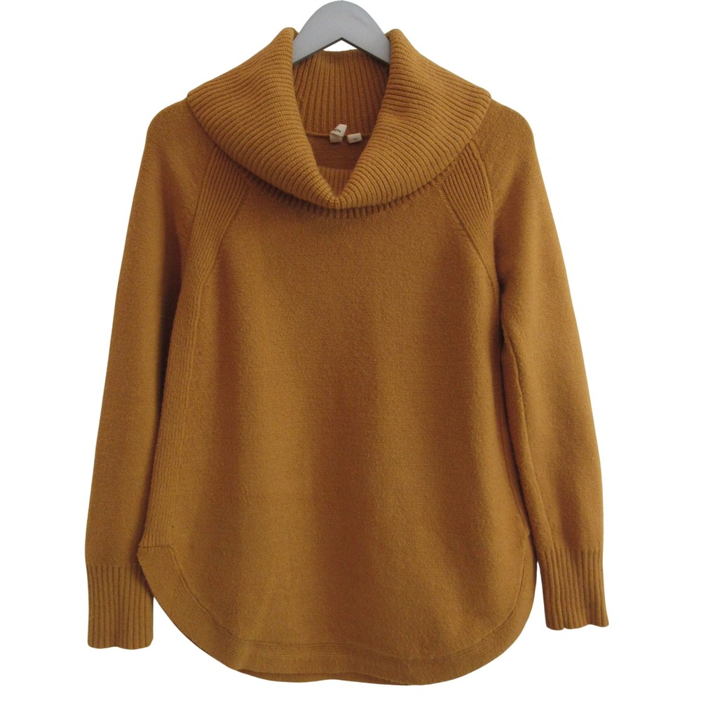 Moth Anthropologie Cowl Neck Round Hem Sweater Women's Small